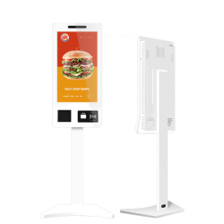 27 Inch Self Service Payment kiosk Machine with Android OS, 2GB RAM, 16GB Storage, 10 Point Capacitive Touch
